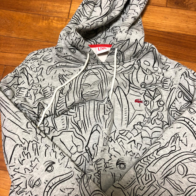 LACOSTE L!VE - ラコステ ウルトラマン パーカー Mの通販 by アルパカ