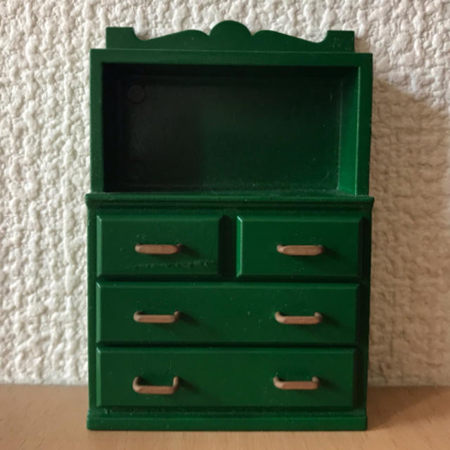 EPOCH - シルバニアファミリー 初期 緑家具 食器棚セット カ-03の通販