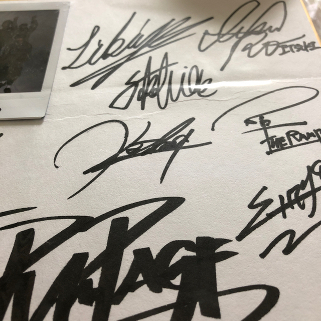 THE RAMPAGE from EXILE TRIBE全員 直筆サインチェキの通販 by みなみ