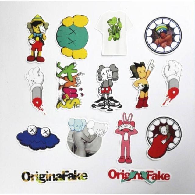 KAWS カウズ コラボ シール ステッカー（27枚）の通販 by 882352号's