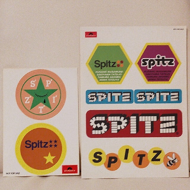 非売品]スピッツ ステッカー セットの通販 by あっしゅ's shop｜ラクマ