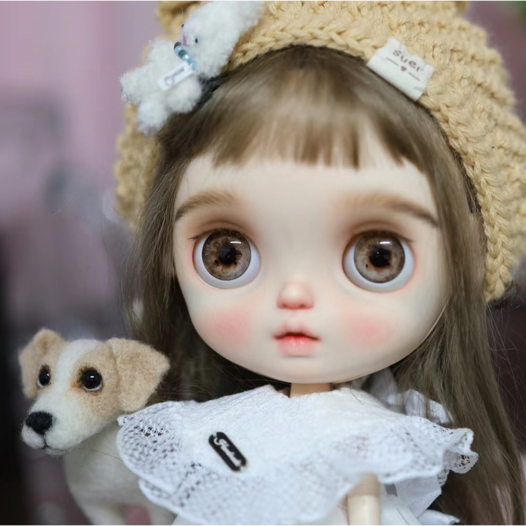 カスタムブライス かわいい 海外作家様 小さなお目目 幼い Suer 人形の