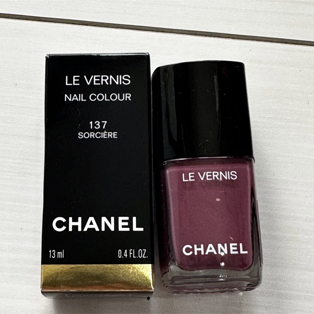 CHANEL - CHANEL ネイル エナメル ヴェルニ 137 ソルシエールの通販 by
