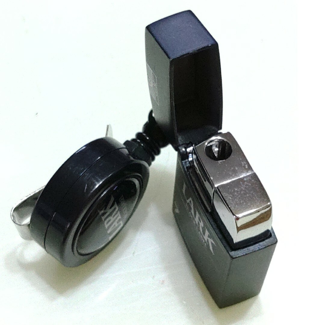 ラーク ミニライター ブラックレーベル リール付き かわいいライター