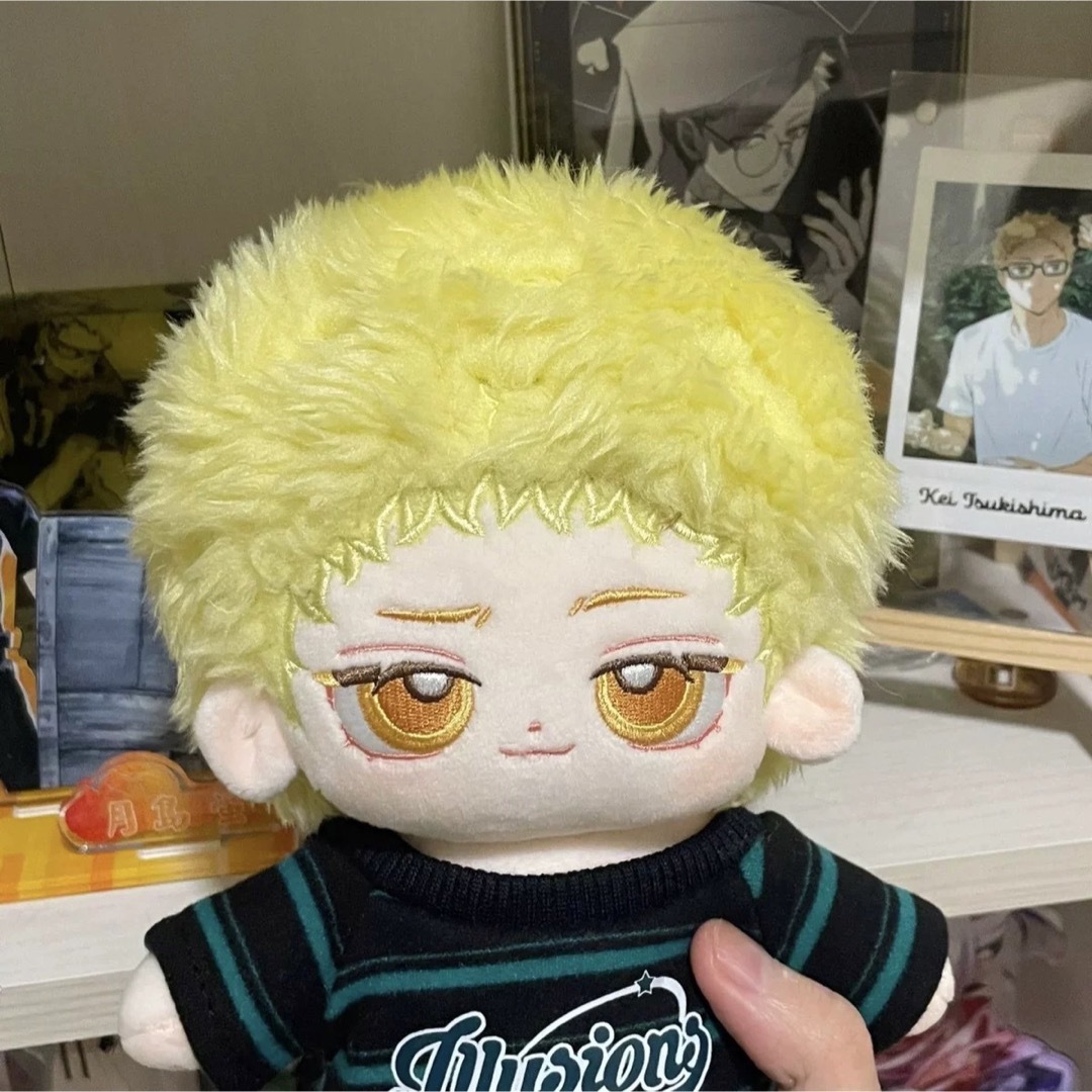 ☆ハイキュー!! 月島蛍 20cm 着せ替えぬいぐるみ 本体のみ（衣装なし