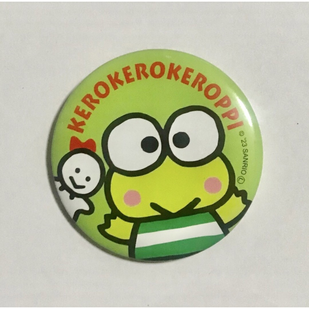 サンリオ - サンリオ💚けろけろけろっぴ💚缶バッジ&カード💚2点セット