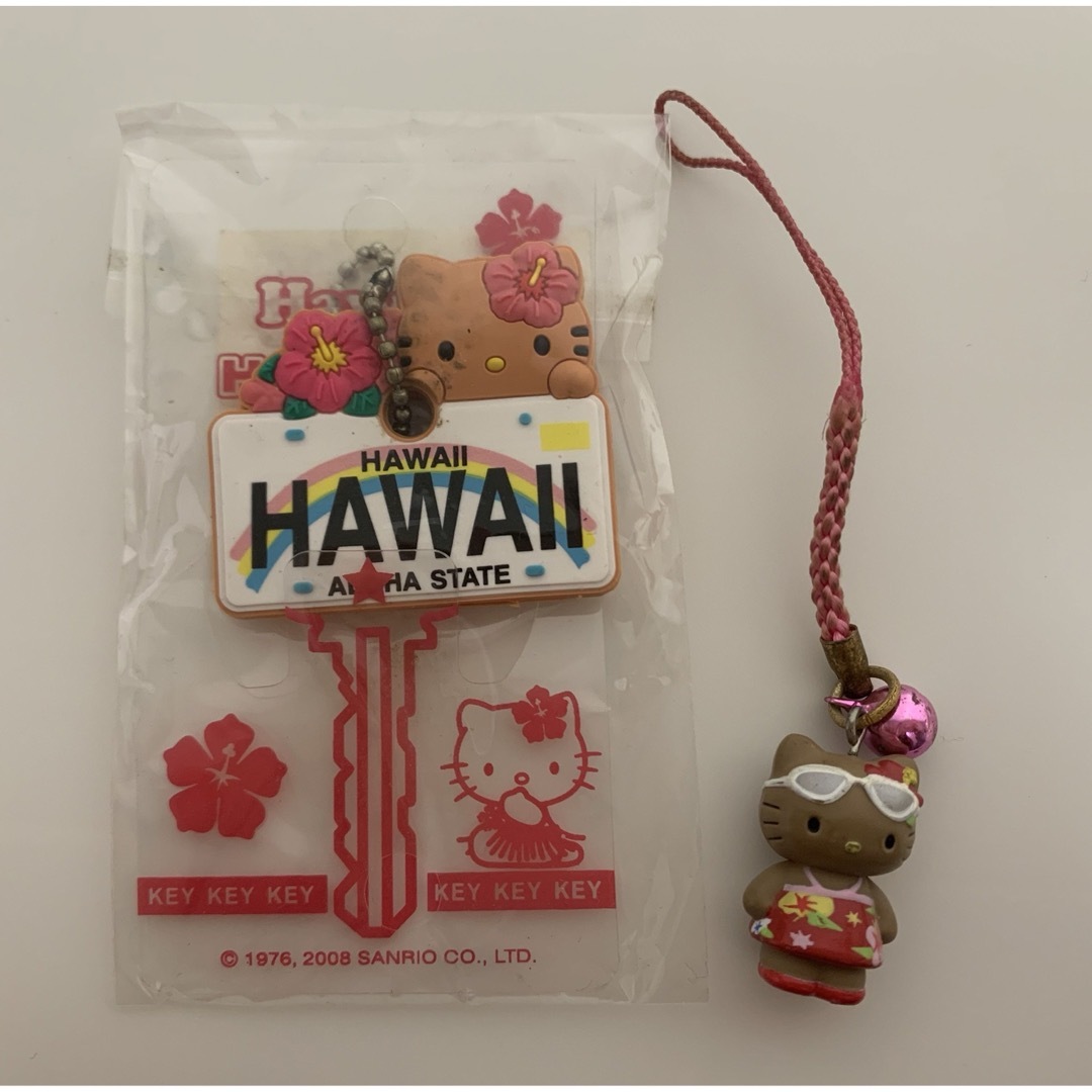 ハローキティ - ご当地キティ / ハワイ キーカバー / 沖縄 / ガングロ