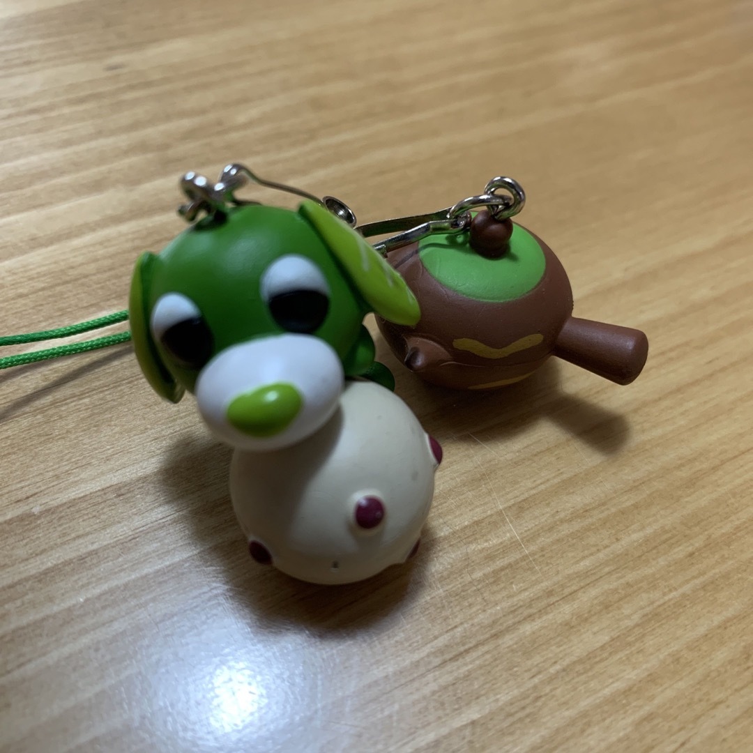 お茶犬 ストラップセットの通販 by ap shop｜ラクマ