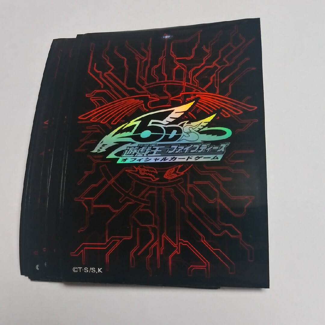 遊戯王 公式 WCQ2011 赤 スリーブ 遊戯王 スリーブ WCQ 2011 赤 80枚