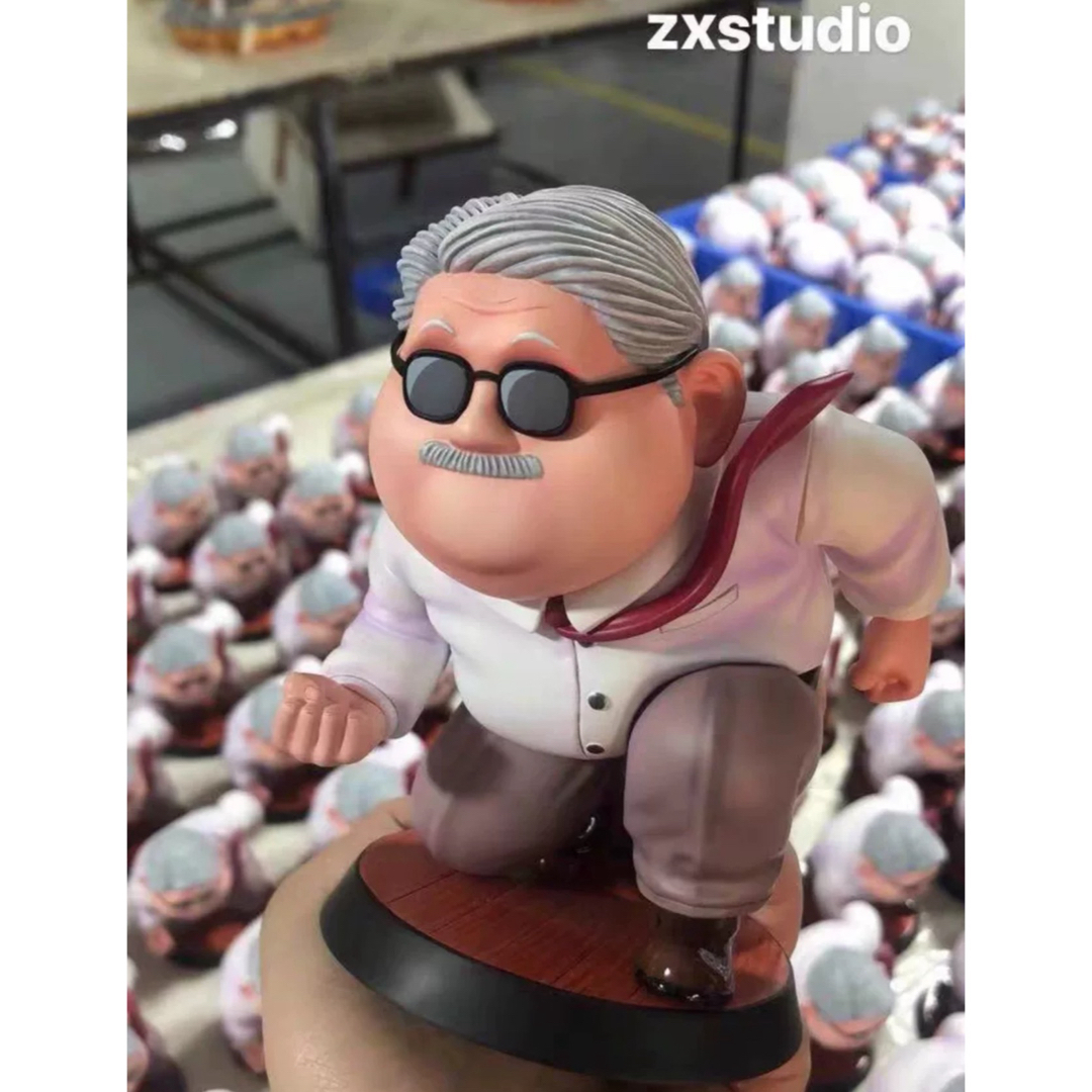 スラムダンク 安西先生 安西光義 湘北 ZX ガレージキット フィギュアの