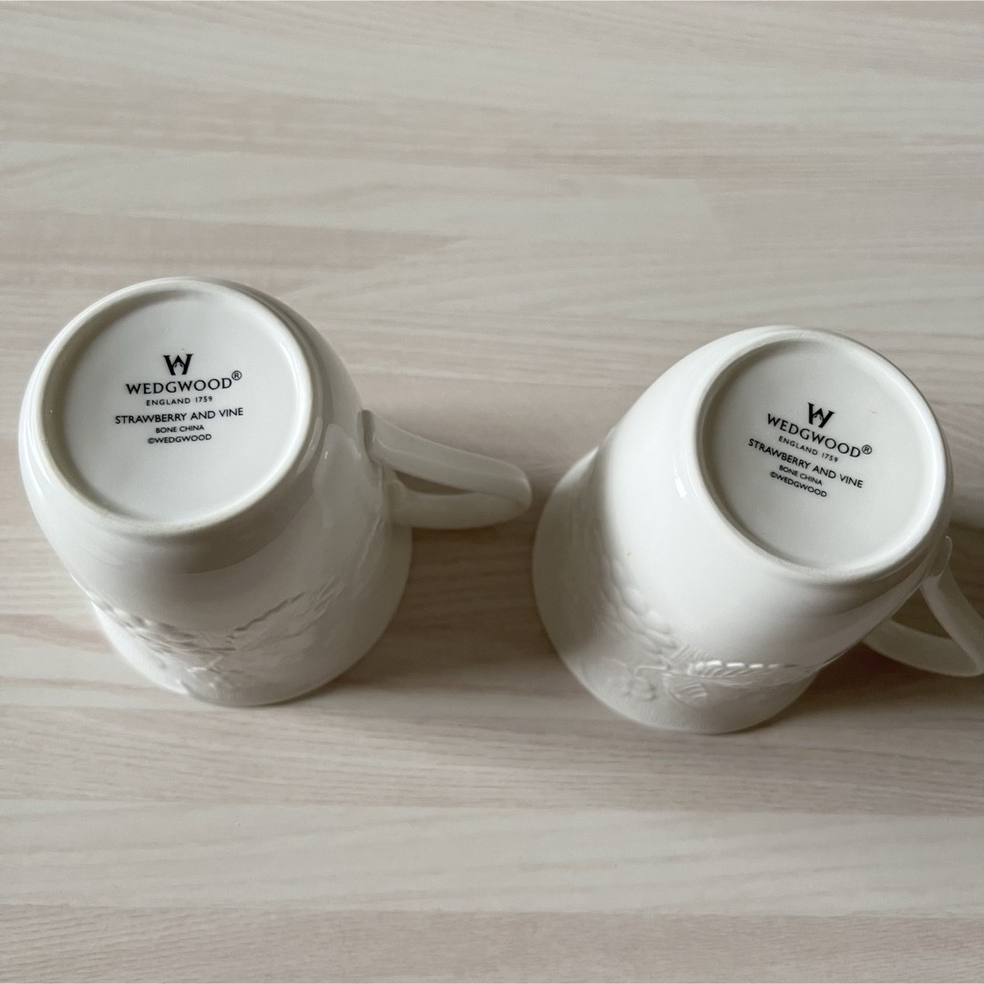 WEDGWOOD - ウエッジウッド STRAWBERRY AND VINE ペアマグカップの通販