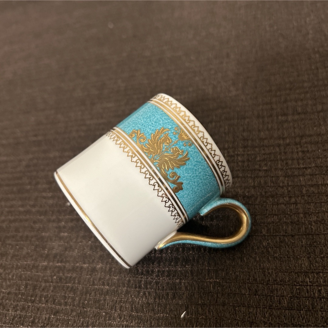 WEDGWOOD - ウェッジウッド コロンビア パウダーターコイズ デミタス