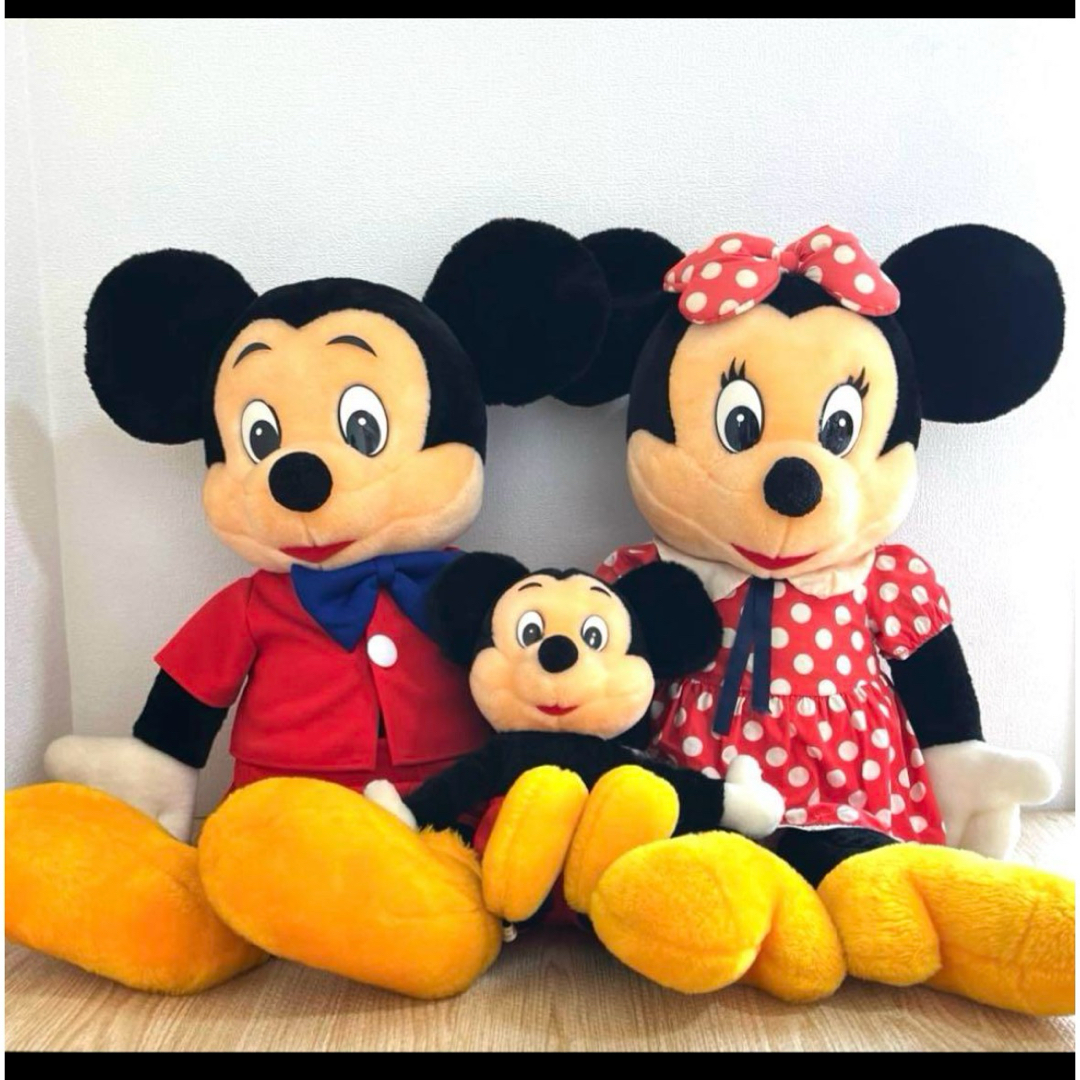 Disney - 【希少】平成レトロ ミッキー ミニー ぬいぐるみ セットの