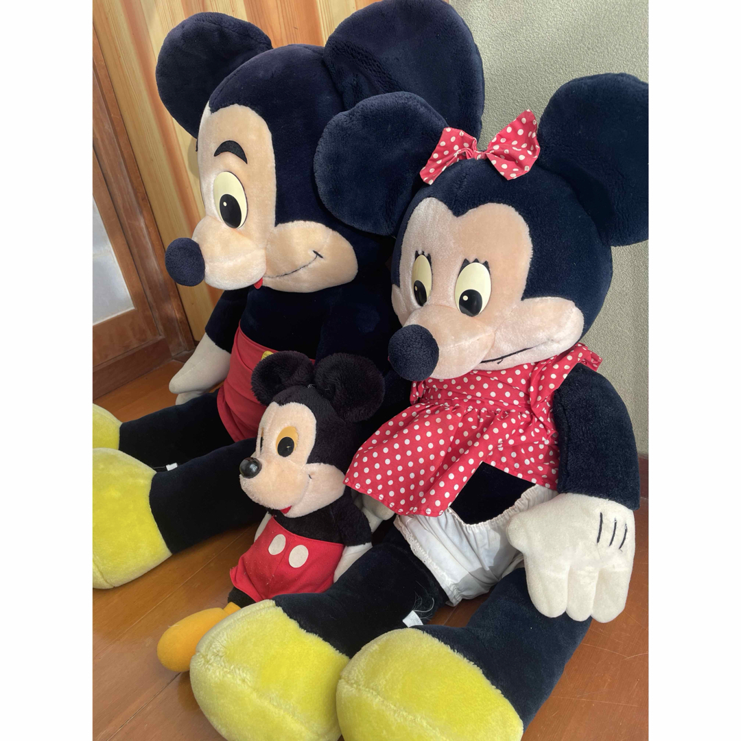 希少】80sアメリカディズニー購入 ミッキー&ミニーぬいぐるみ ヴィンテージ
