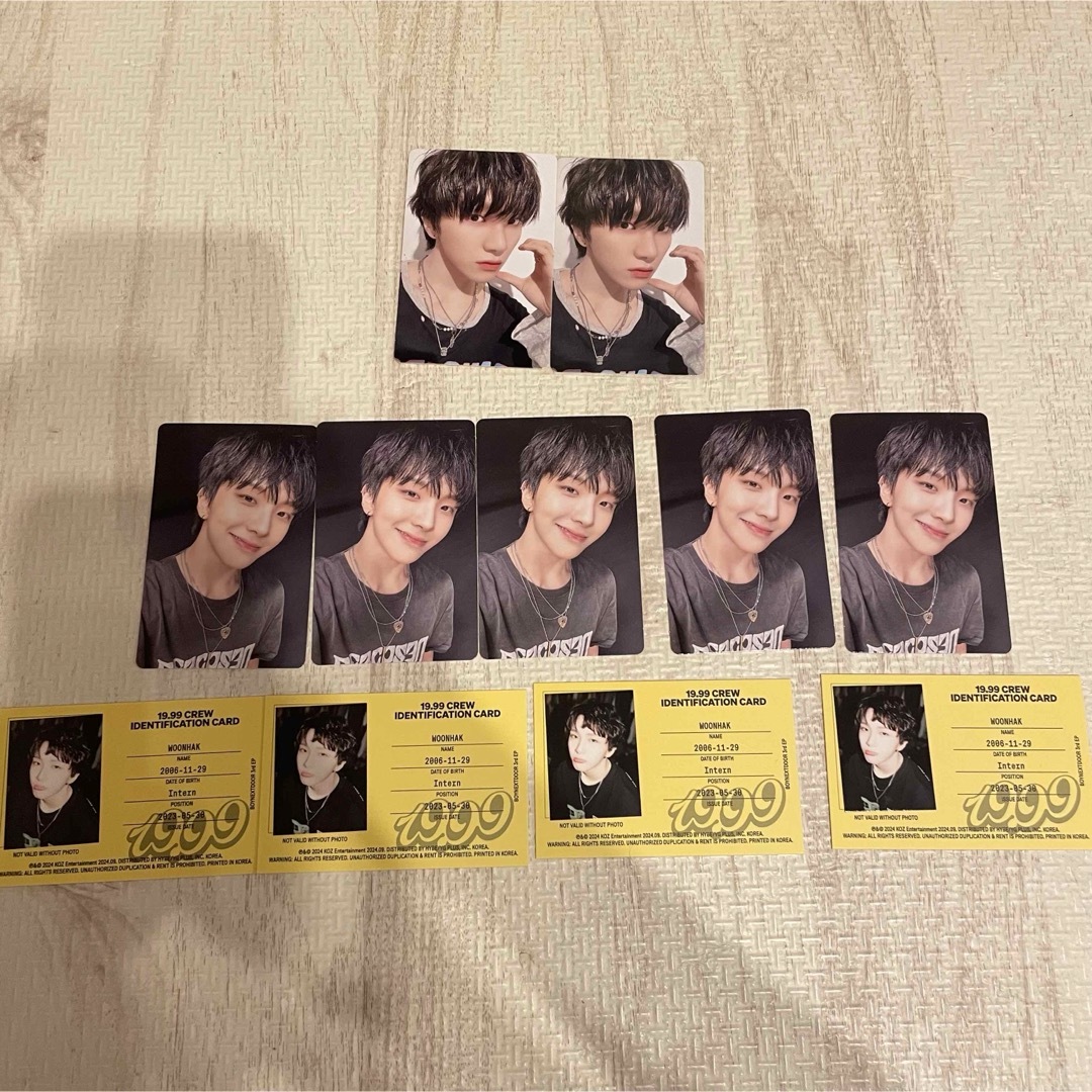 BOYNEXTDOOR - BOYNEXTDOOR 19.99 ウナク トレカ まとめの通販 by yuni