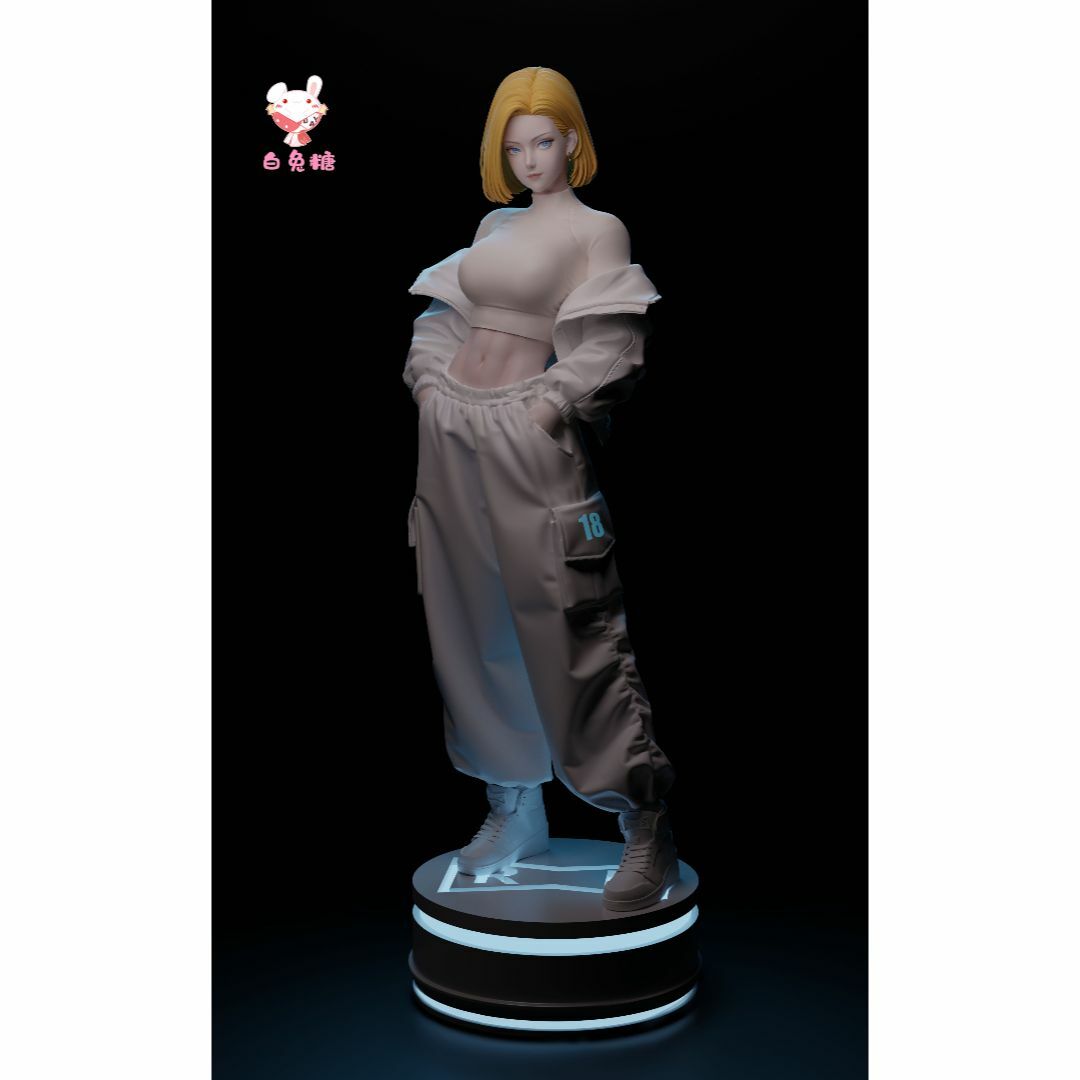 ドラゴンボール 人造人間18号 ガレージキット フィギュア 1/6スケール