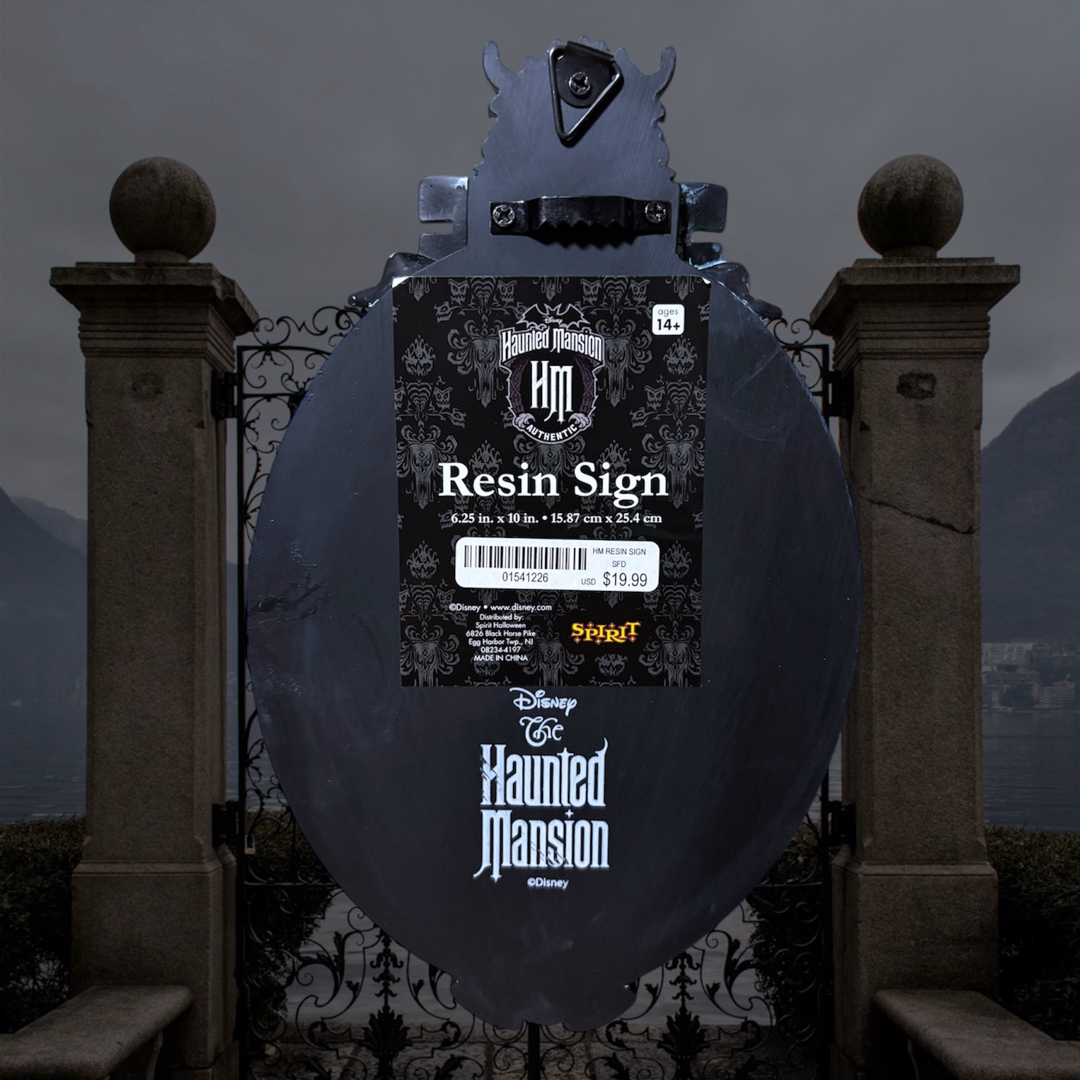 Disney - ホーンテッドマンション エンブレム 壁掛け 門 看板 日本未