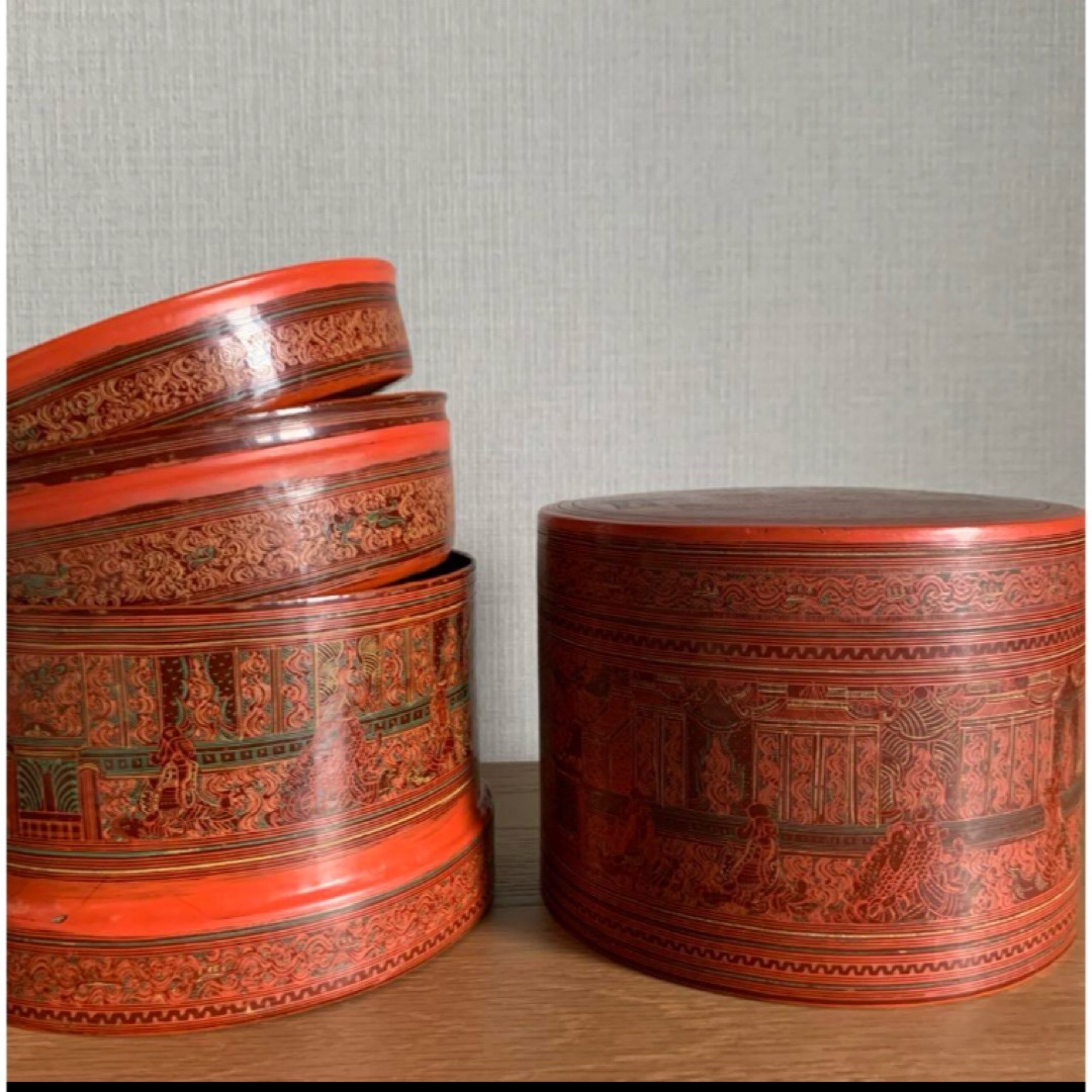 蒟醤 キンマ ミャンマー 漆器の通販 by れおのフリマ｜ラクマ