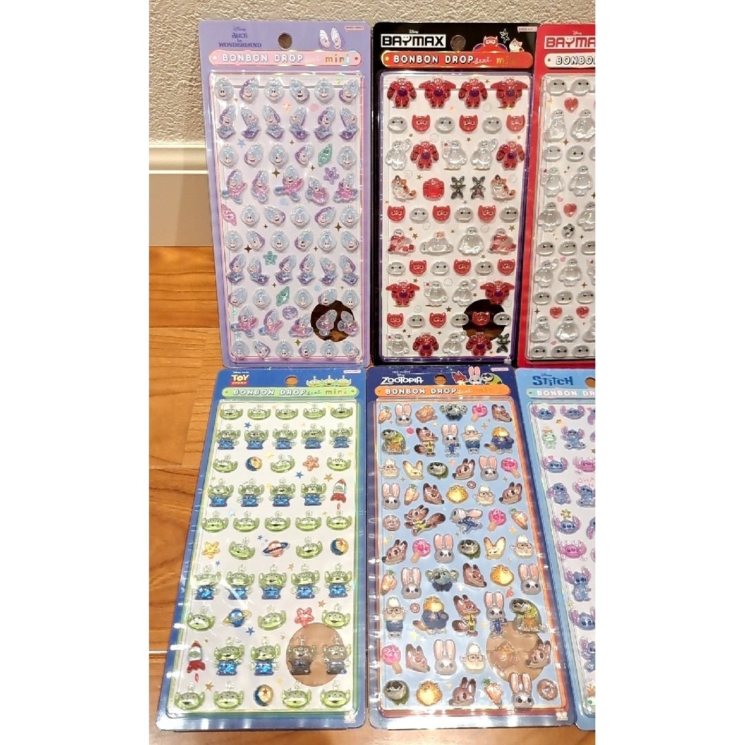 Disney - 正規品 ボンボンドロップシール ミニmini ディズニー