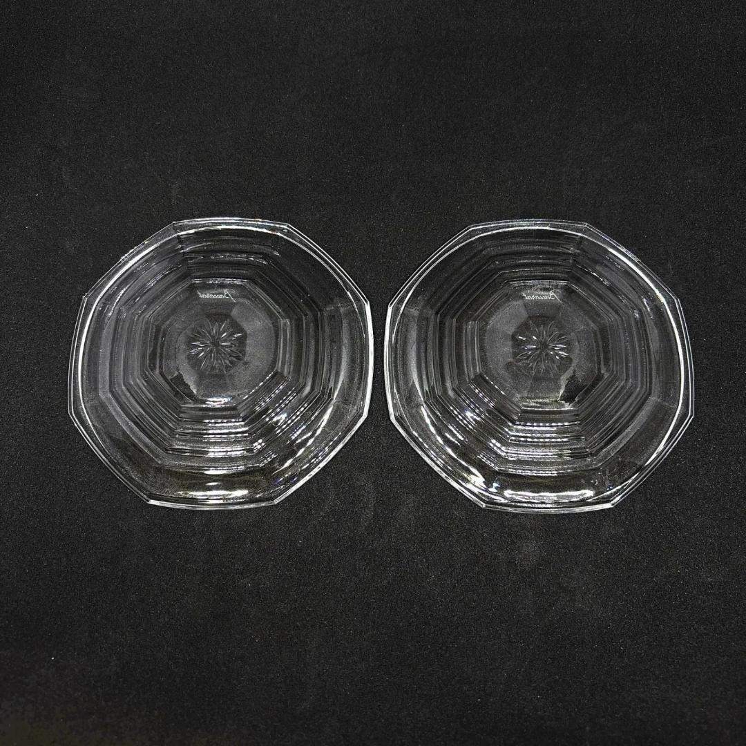 Baccarat - 箱付 Baccarat バカラ Harcourt アルクール 豆皿 2枚セット
