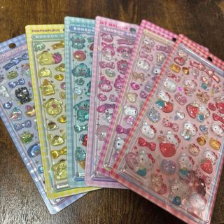 サンリオ - 【正規品】サンリオ ボンボンドロップシール mini 6種