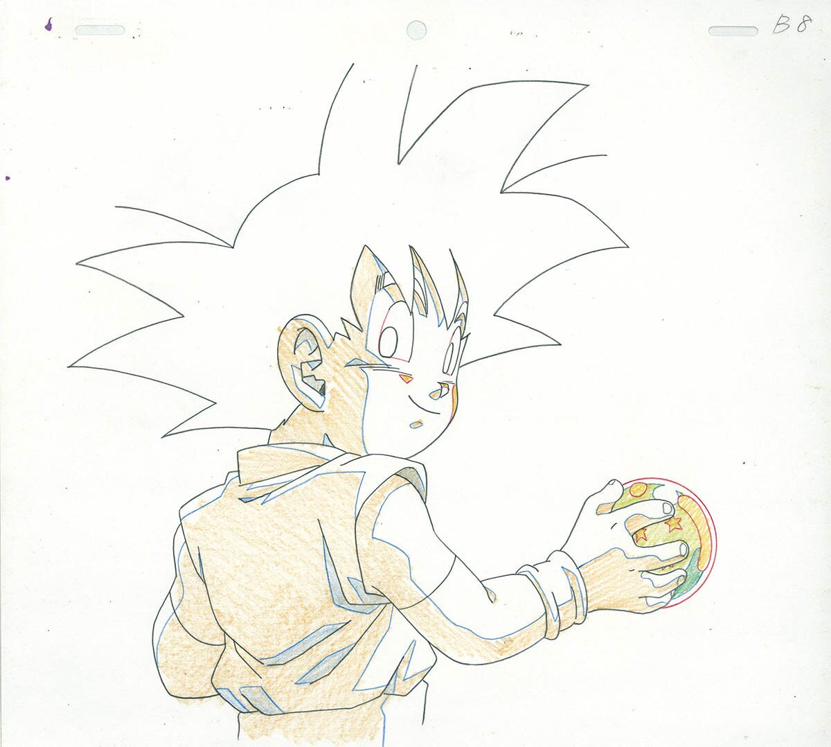 6569] ドラゴンボールGT 悟空外伝! 勇気の証しは四星球 セル / 悟空Jr