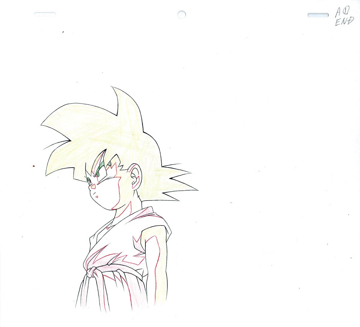 3349] ドラゴンボールGT セル / 悟空/トランクス/パン