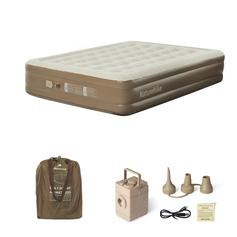 Naturehike Chenjing エアーベッド 内蔵電動ポンプ キャンプ/防災/来客