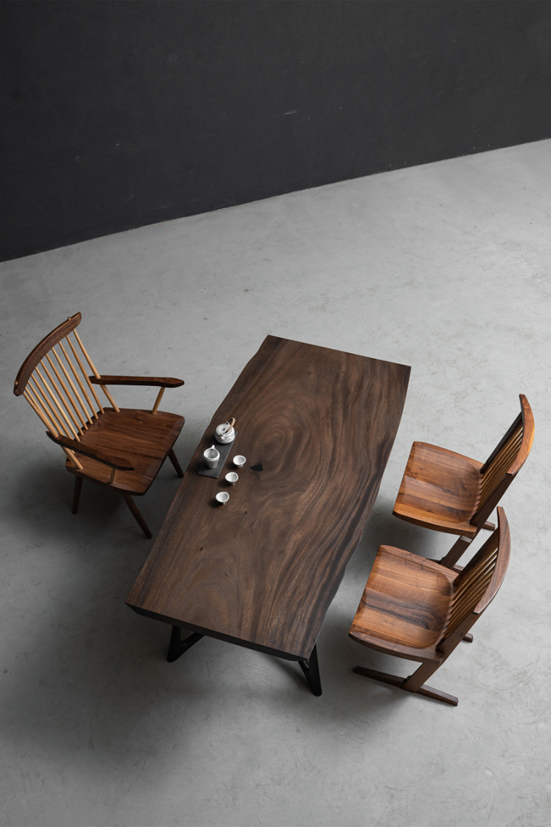 手付金】Ever Wood 天然木ダイニングテーブル天板 | 唯一無二の自然美