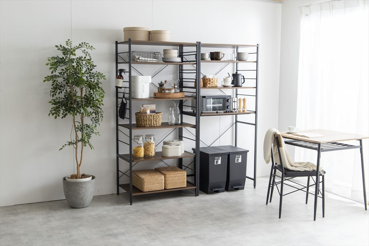 シンプルモダン幅80㎝ゴミ箱上ラック | デッドスペースを有効活用