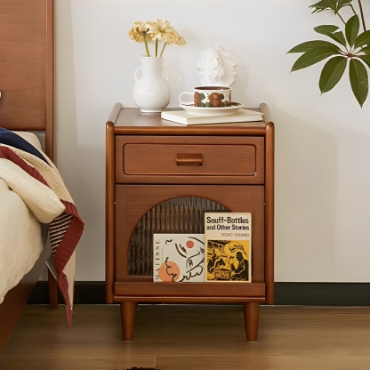 ツゲ材 レトロサイドボード | 風合い豊かな表情と使い勝手の良さが魅力