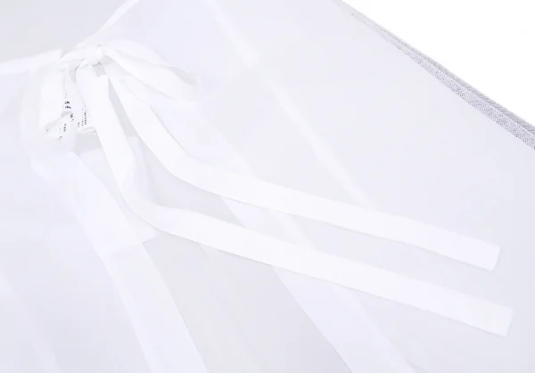 コムコム コムデギャルソンCOMME des GARCONS メッシュエプロン