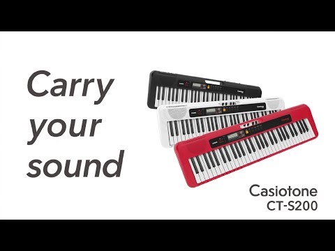 ベーシックキーボード CT-S200WE ホワイト [61鍵盤] CASIO｜カシオ