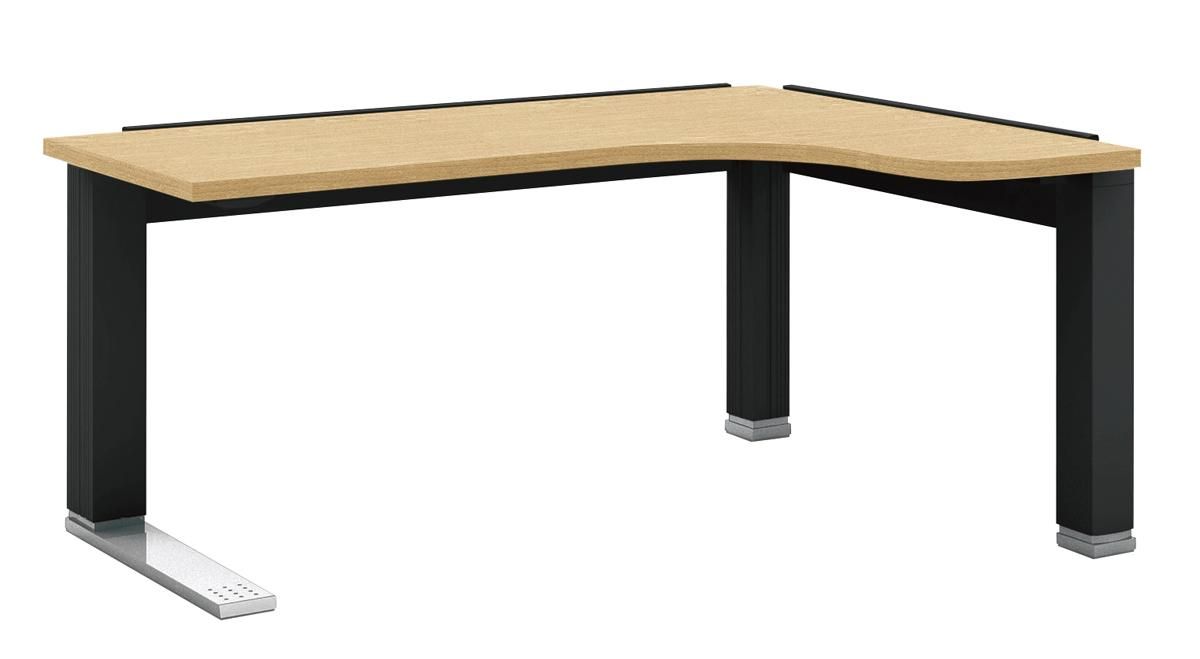 プラス Lデスク XL-XN1612WP-R 【右用】【天板シャープエッジ