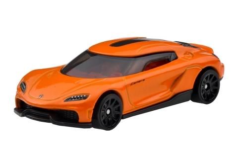 Hot Wheels 2022 #138r 2020 Koenigsegg Gemera オレンジ [New for