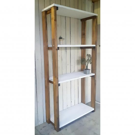 アンティーク風無垢材 オープンラック 木製棚 SD-006 ラック什器