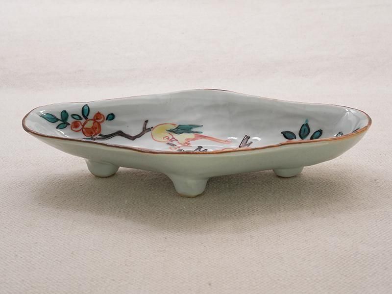 山本恭代 木瓜形長皿 | 九谷焼 | 東京 南青山の和食器専門店 うつわ