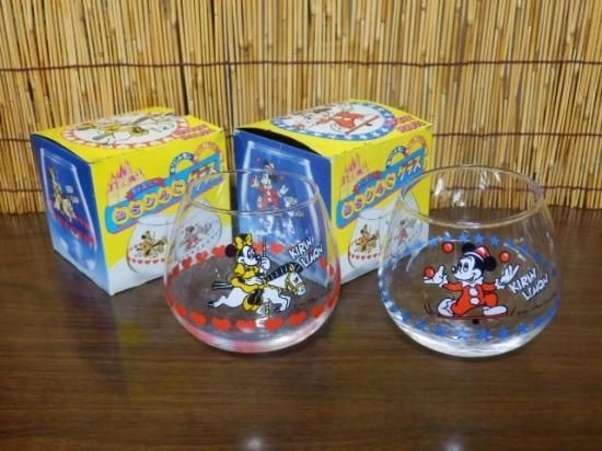 キリンレモン・オレンジ ディズニーゆらりんこグラス 2種セット