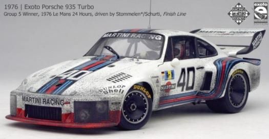 エグゾト 1/18 モデルカー 1976 #40 ポルシェ 935 ターボ グループ5