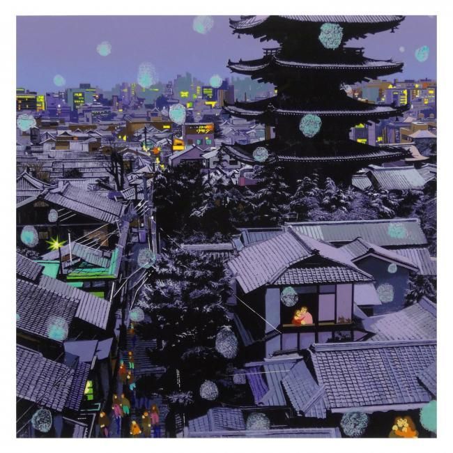 Gallery Gen-so-ka ヒロ・ヤマガタ 五重塔など全品卸値特価 絵画販売