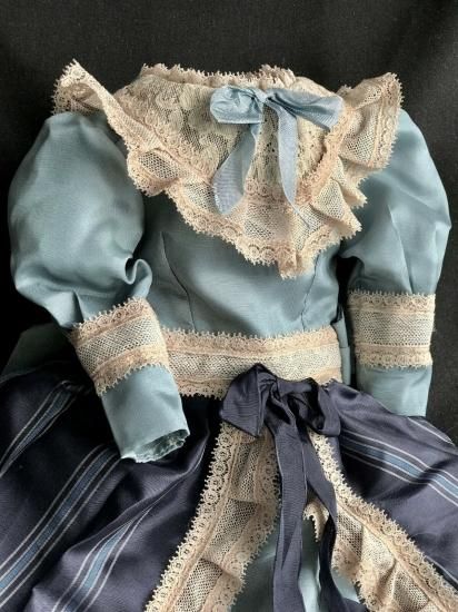 即納！【送料198円】ビスクドール用ドレス 60cm前後の人形用