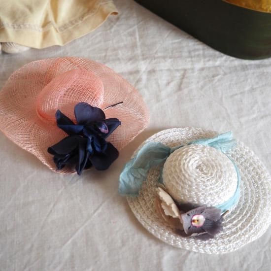 アンティーク ドールハット | フランス ドールハットのキット お人形の