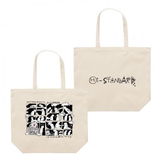 Diskah TOTE BAG（NATURAL） - Hi-STANDARD OFFICIAL WEB STORE