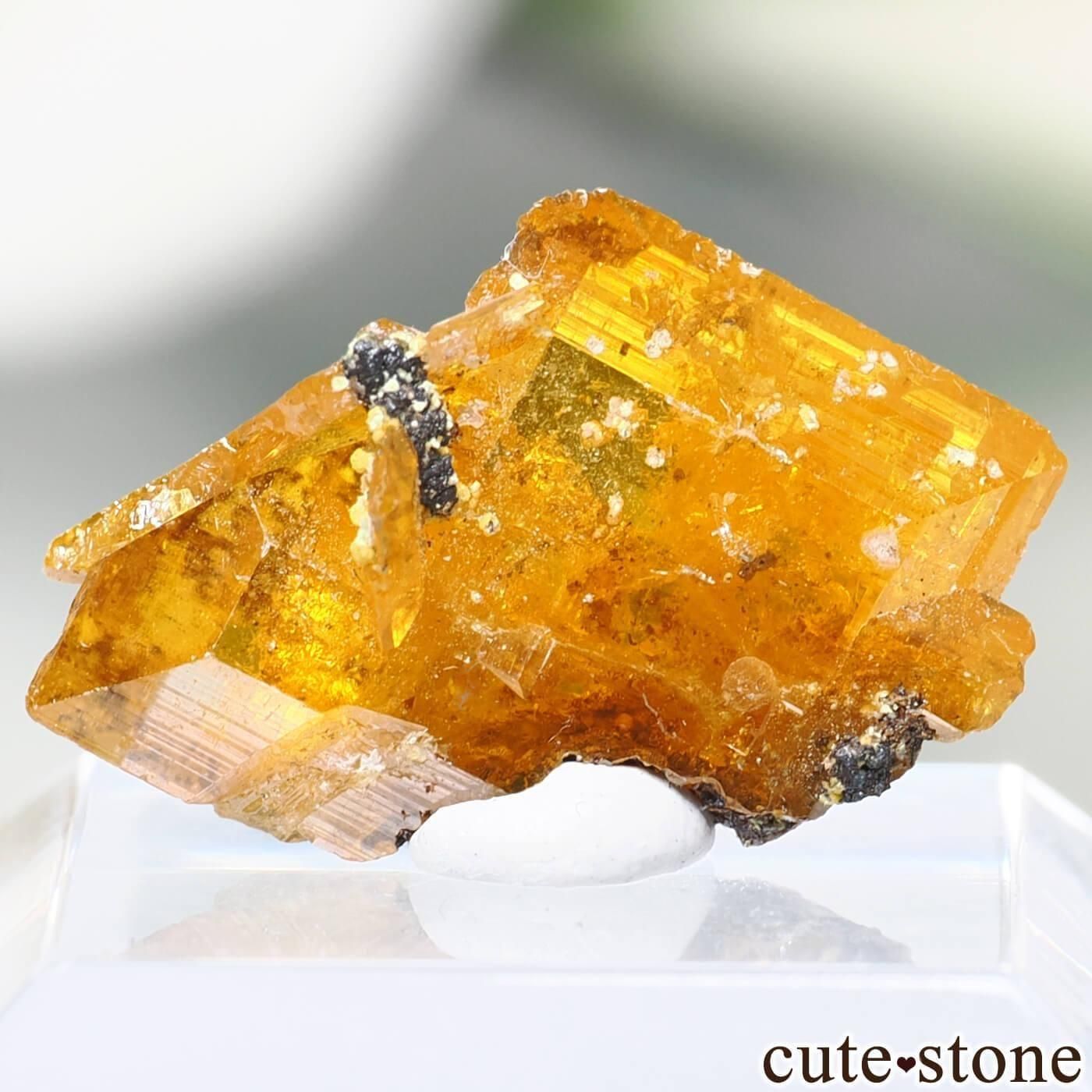 メキシコ Apex mine産 ウルフェナイトの原石 No.2 - cute stone -