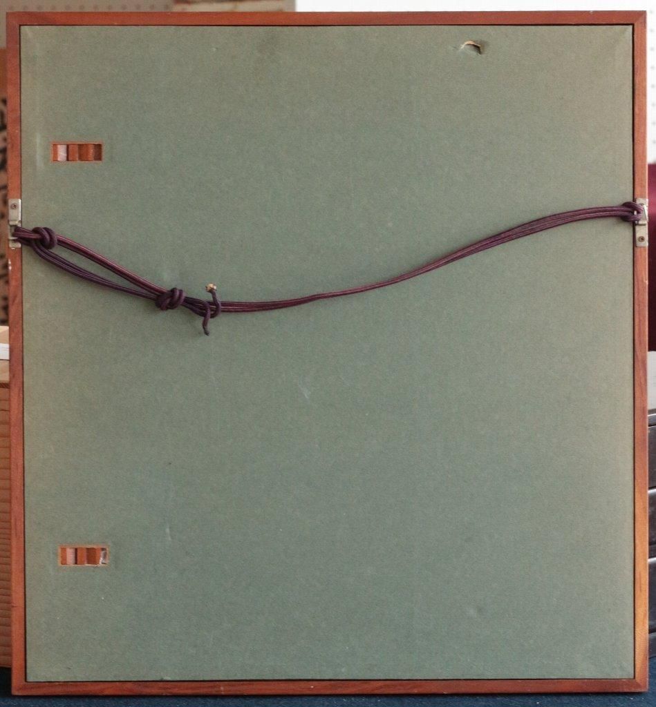 色紙額水彩 大橋廣治「佐渡の小川」商品番号268- 絵のある暮らし・絵に