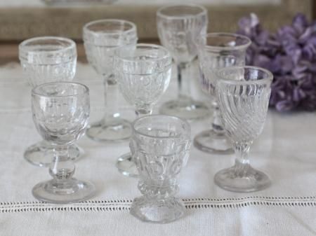 フランスアンティーク リキュールグラス - アンティークモール＆蚤の市