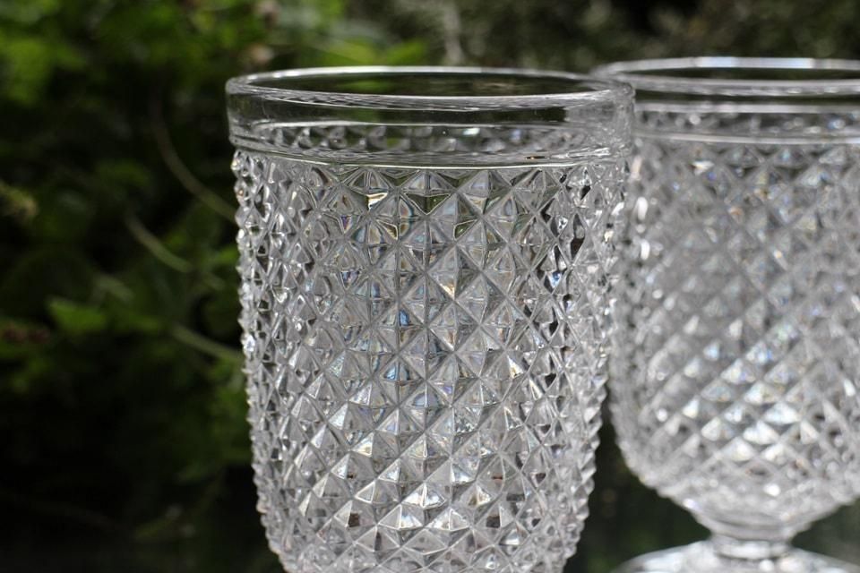 バカラ ディアマン ビゾー ワイングラス アンティーク