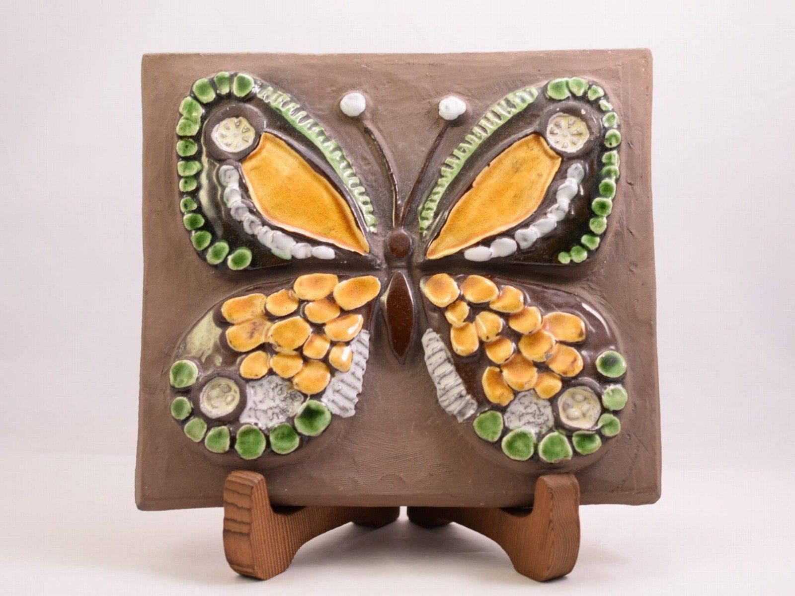 ryoyuu ジィガントフタ 陶版 aimoデザイン作品プレートno781 ryoyuu