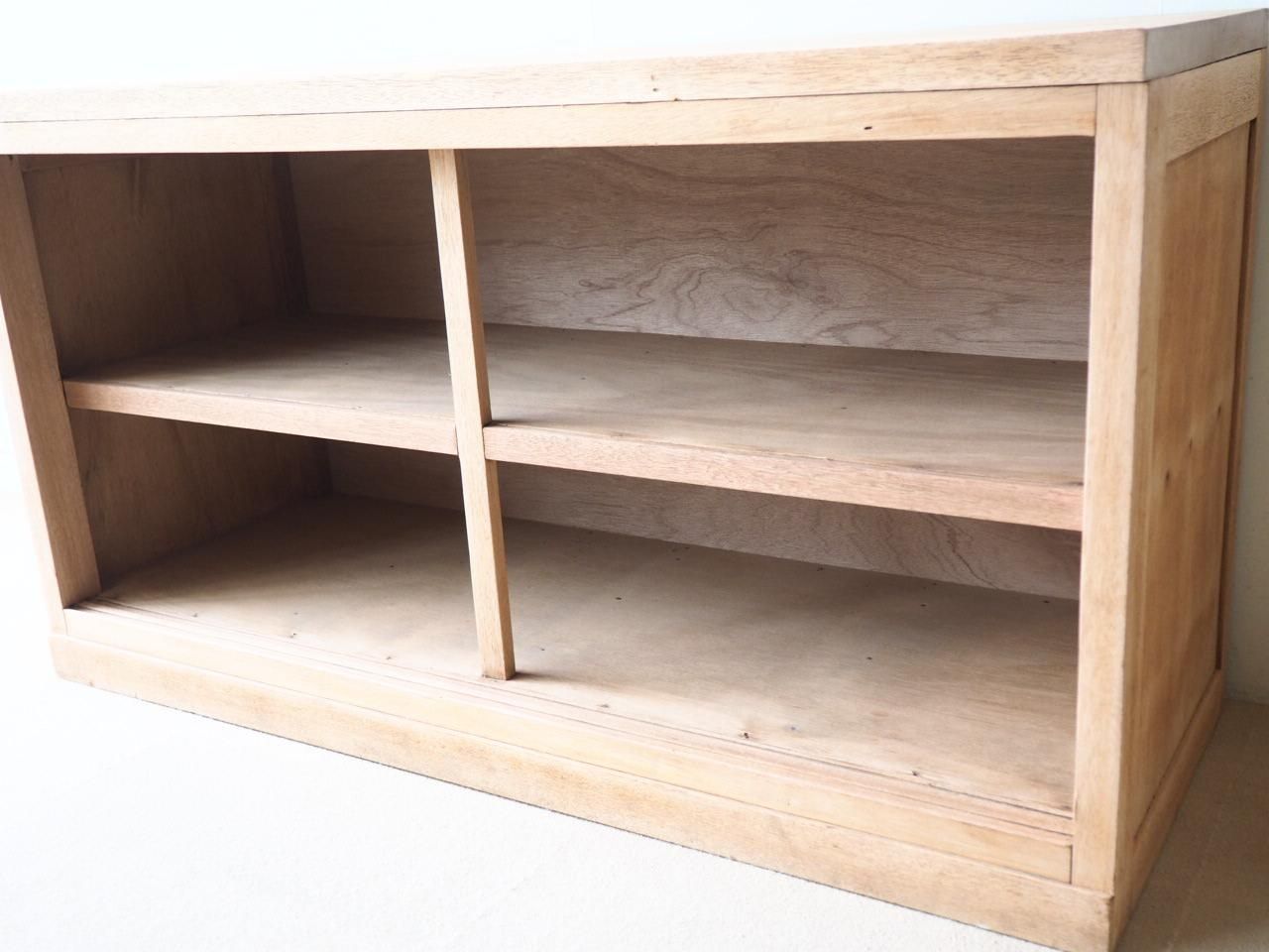 NS133 ラワン材の陳列棚 - 古家具・古道具のセレクトショップ｜natural