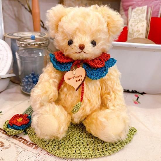関澤洋子さんブランド ”Bear Country Yoko” ＊「 YUME BEAR 」＊ 草毛